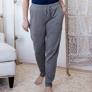 YALA ANGEL BAMBOO & ORGANIC COTTON JOGGER SWEATSHIRT LOUNGE PANT
